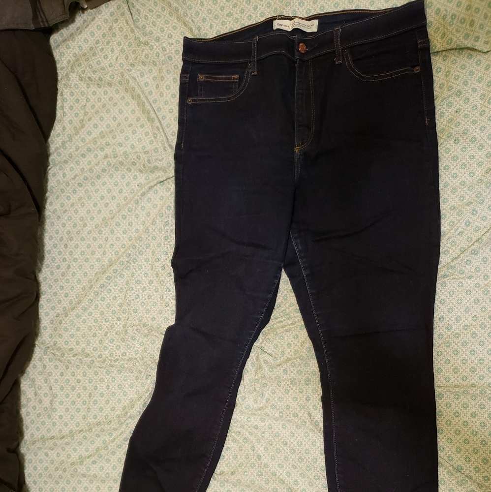 Gap true skinny high rise jeans